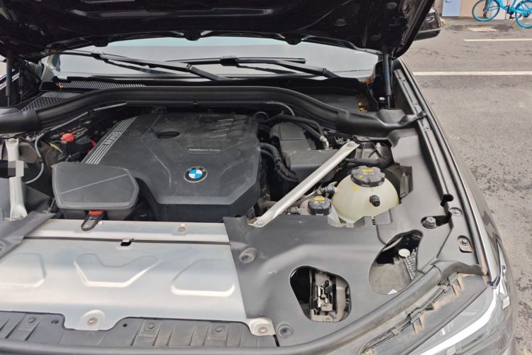 Used BMW X3 2022 Second Facelift xDrive30i Leading Edition M Night Sky Package Engine Bay Left