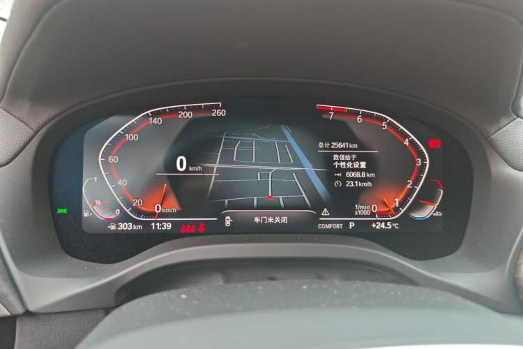 Used BMW X3 2022 Second Facelift xDrive30i Leading Edition M Night Sky Package Instrument Cluster