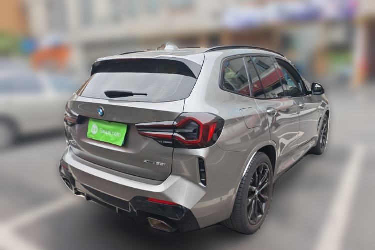 Used BMW X3 2022 Second Facelift xDrive30i Leading Edition M Night Sky Package Rear Right 45 Deg