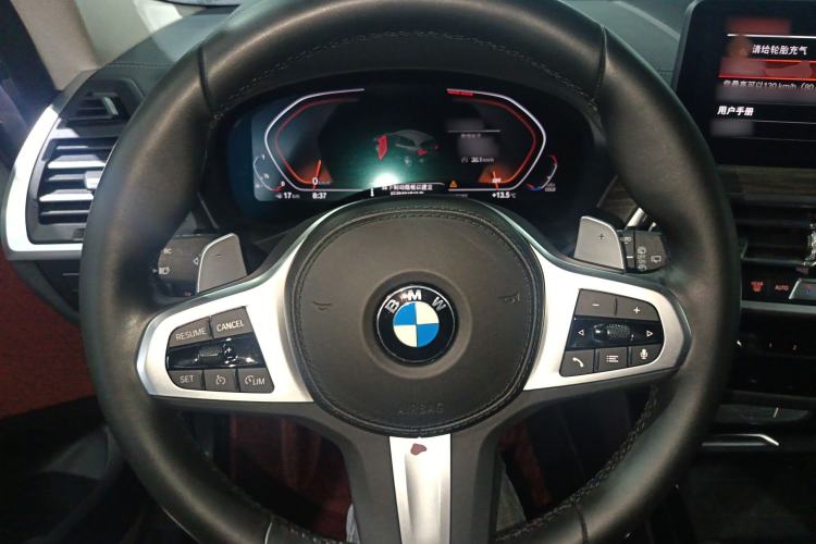 Used BMW X3 2022 xDrive30i Luxury Model M Night Sky Package Steering Wheel