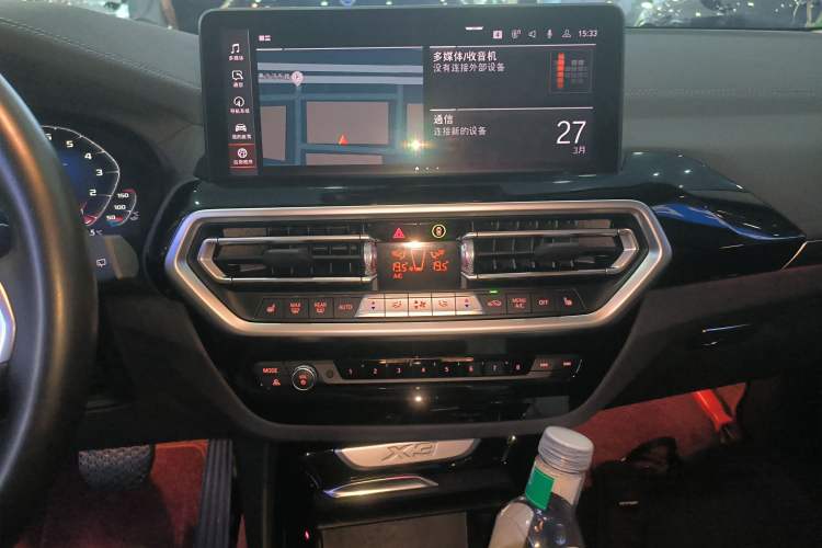 Used BMW X3 2022 xDrive25i M Sport Package Audio And AC Panel