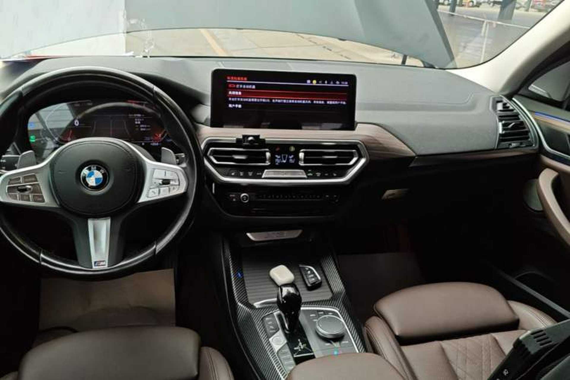 Used BMW X3 2022 Second Facelift xDrive30i Leading Edition M Night Sky Package Audio And AC Panel