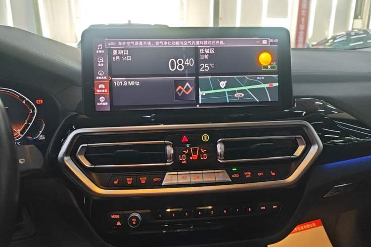 Used BMW X3 2022 Restyled xDrive25i M Sport Package Audio And AC Panel