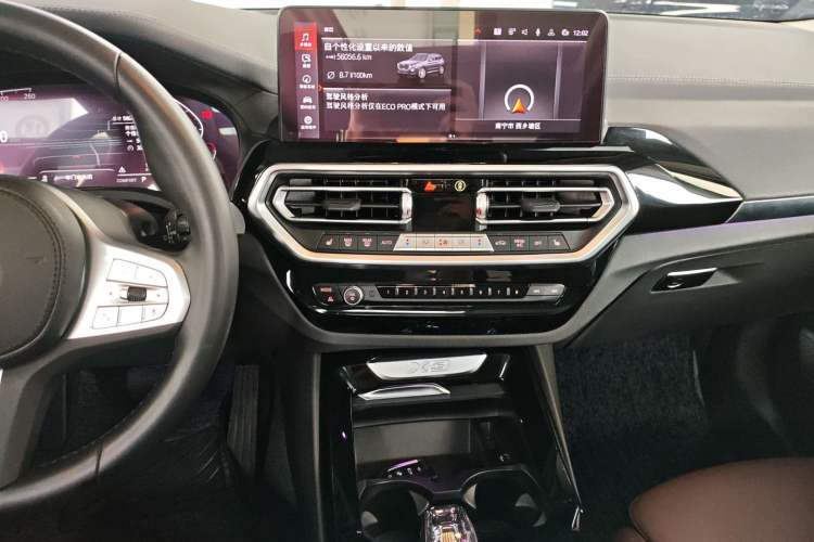 Used BMW X3 2022 Restyled xDrive25i M Sport Package Audio And AC Panel