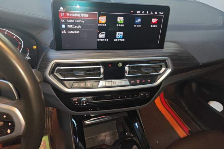 Used BMW X3 2022 xDrive30i Luxury Model M Night Sky Package Audio And AC Panel