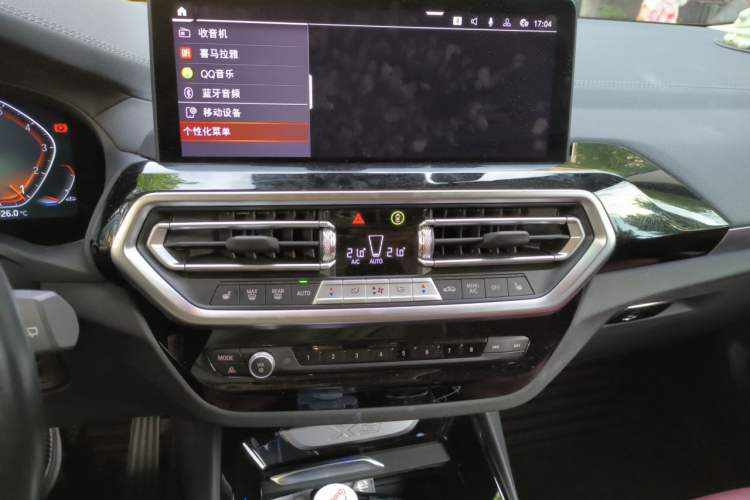 Used BMW X3 2022 Restyled xDrive25i M Sport Package Audio And AC Panel