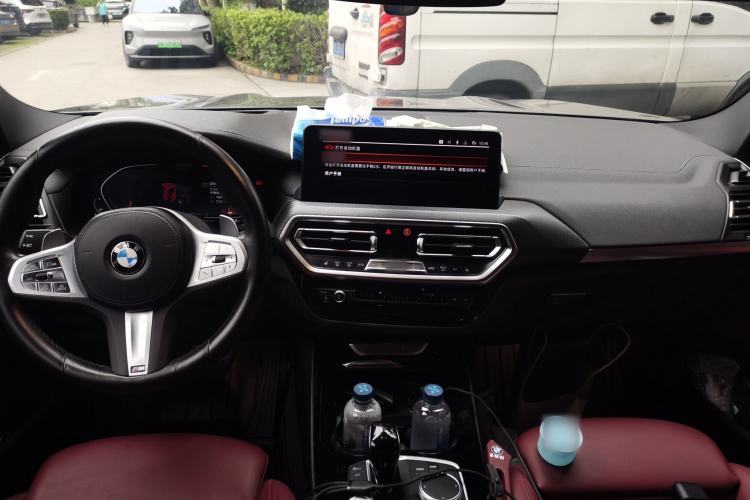 Used BMW X3 2022 Second Facelift xDrive30i Luxury Edition M Night Sky Package Center Console