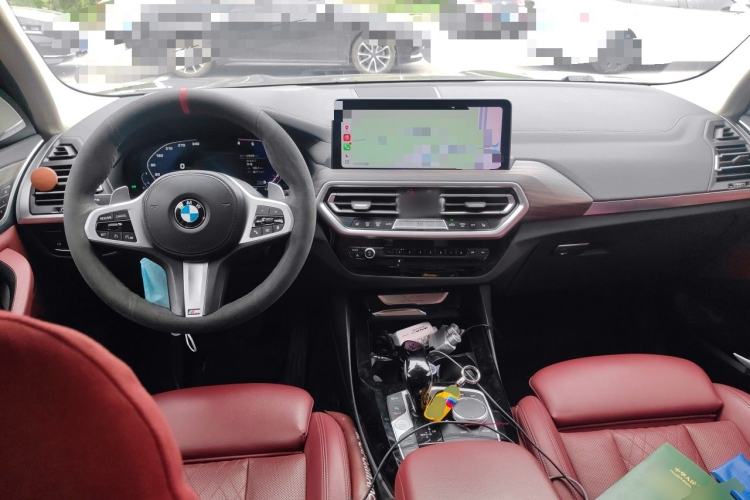 Used BMW X3 2022 xDrive30i Luxury Model M Night Sky Package Center Console