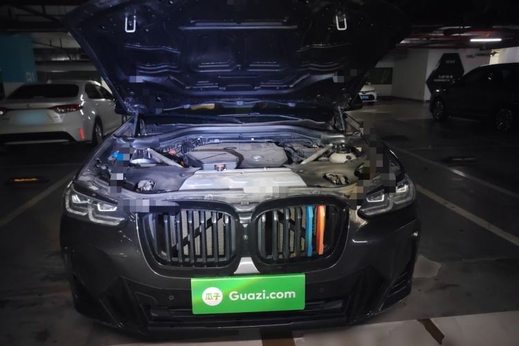 Used BMW X3 2022 Second Facelift xDrive30i Leading Edition M Night Sky Package Engine Bay