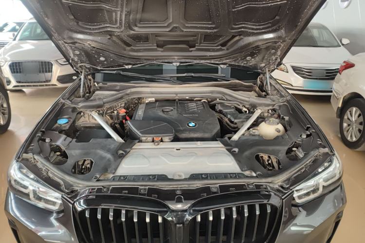 Used BMW X3 2022 xDrive30i Luxury Model M Night Sky Package Engine Bay
