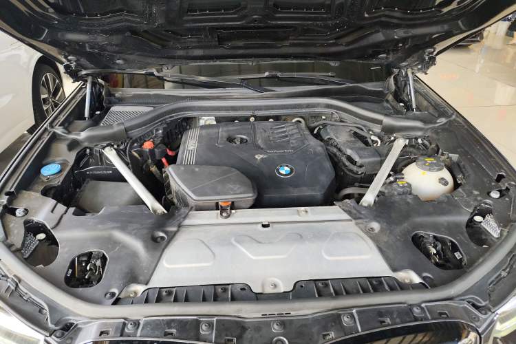 Used BMW X3 2022 xDrive30i Luxury Model M Night Sky Package Engine Bay