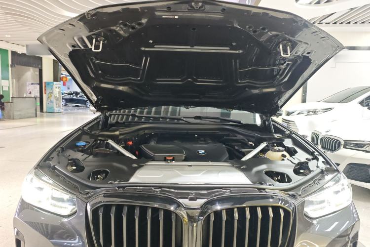 Used BMW X3 2022 xDrive30i Luxury Model M Night Sky Package Engine Bay