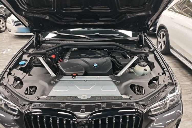 Used BMW X3 2022 xDrive30i Luxury Model M Night Sky Package Engine Bay