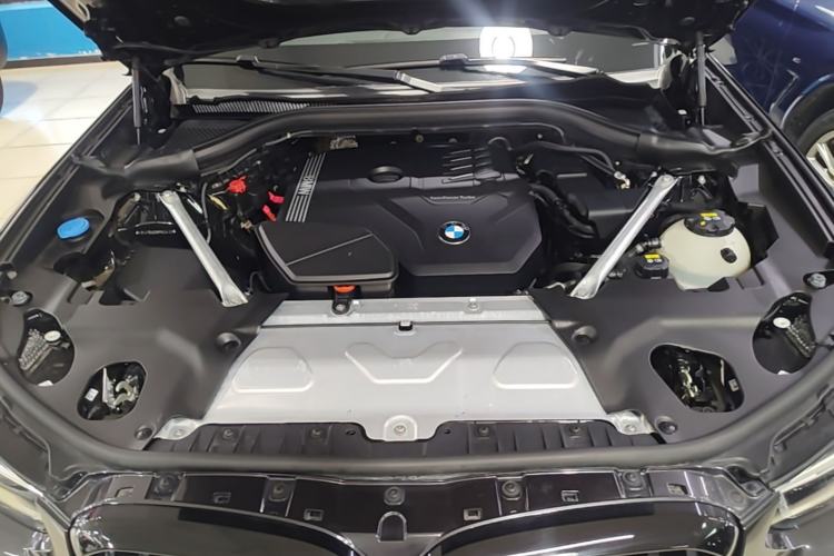 Used BMW X3 2022 Second Facelift xDrive30i Leading Edition M Night Sky Package Engine Bay
