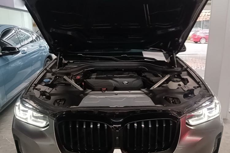 Used BMW X3 2022 Second Facelift xDrive30i Leading Edition M Night Sky Package Engine Bay