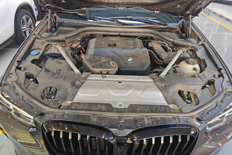 Used BMW X3 2022 xDrive30i Luxury Model M Night Sky Package Engine Bay
