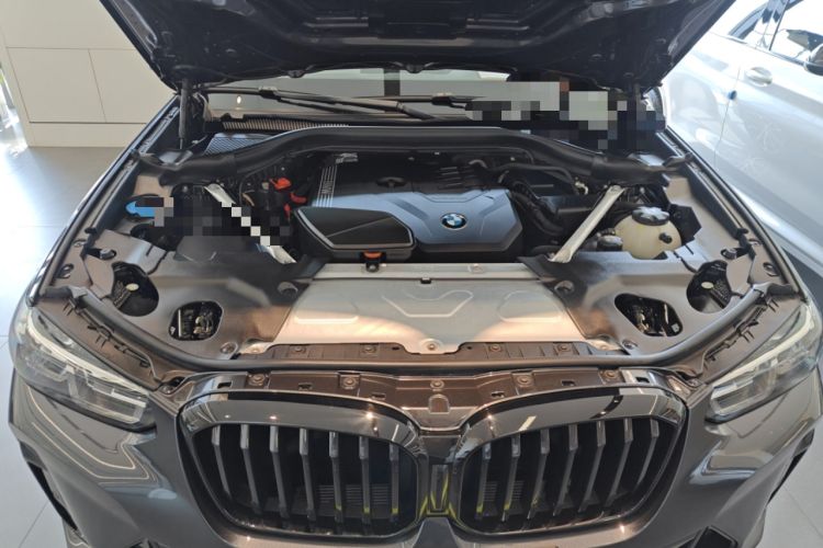 Used BMW X3 2022 xDrive30i Luxury Model M Night Sky Package Engine Bay