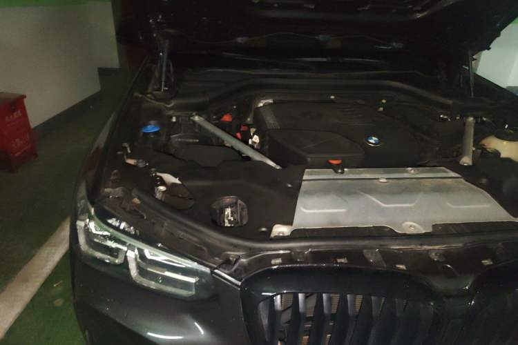 Used BMW X3 2022 xDrive30i Luxury Model M Night Sky Package Engine Bay Right