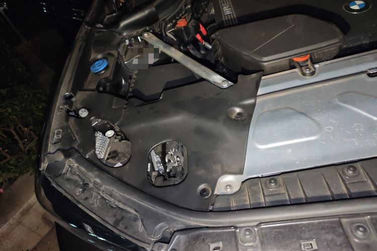 Used BMW X3 2022 Second Facelift xDrive30i Luxury Edition M Night Sky Package Engine Bay Right