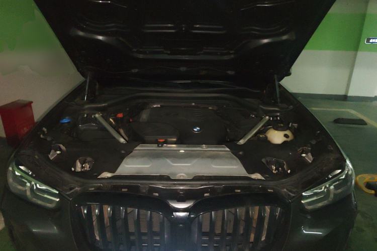 Used BMW X3 2022 xDrive30i Luxury Model M Night Sky Package Engine Bay