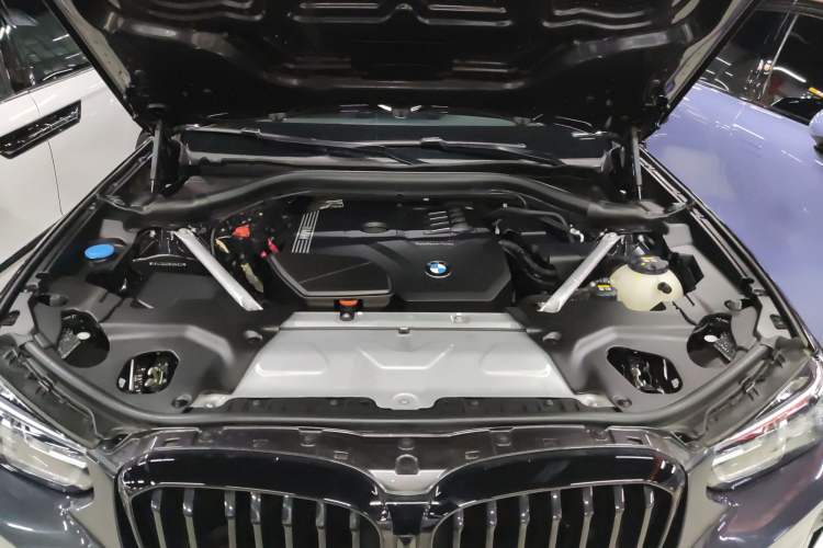 Used BMW X3 2022 xDrive30i Luxury Model M Night Sky Package Engine Bay