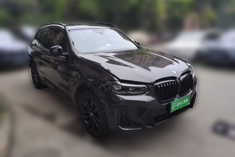 Used BMW X3 2022 Second Facelift xDrive30i Luxury Edition M Night Sky Package Front Right 45 Deg