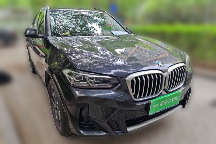Used BMW X3 2022 xDrive25i M Sport Package Front Right 45 Deg