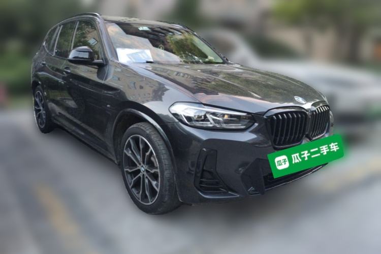 Used BMW X3 2022 Facelift xDrive30i Luxury Edition M Night Edition Package Front Right 45 Deg