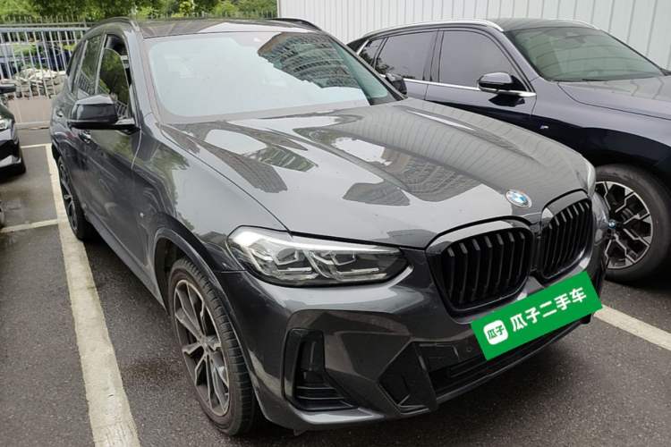Used BMW X3 2022 xDrive30i Luxury Model M Night Sky Package Front Right 45 Deg