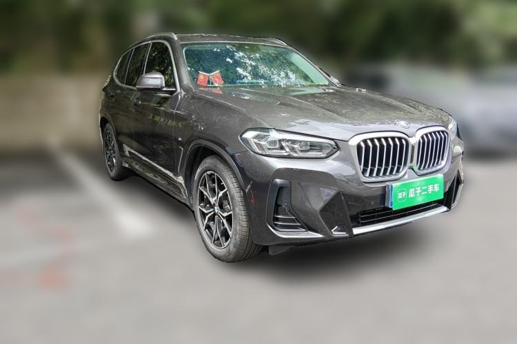 Used BMW X3 2022 xDrive25i M Sport Package Front Right 45 Deg