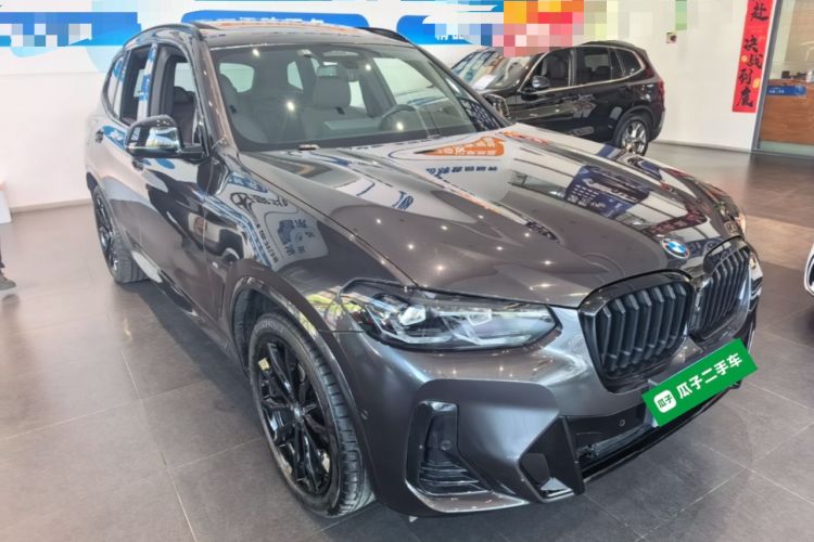 Used BMW X3 2022 xDrive30i Luxury Edition M Night Sky Package Front Right 45 Deg