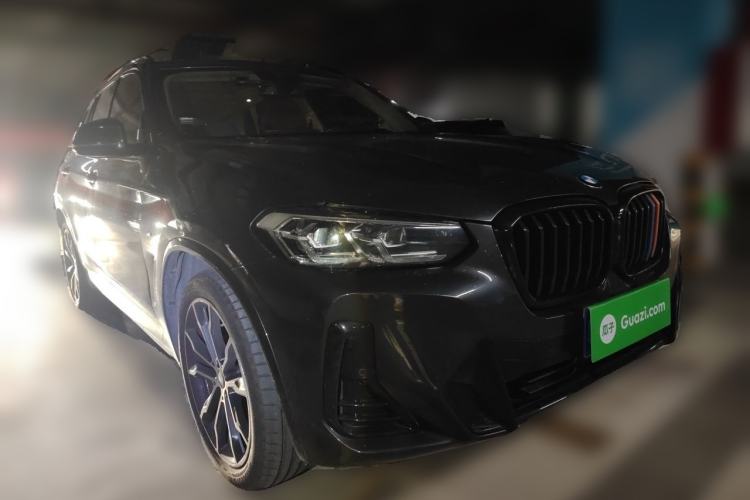 Used BMW X3 2022 Second Facelift xDrive30i Leading Edition M Night Sky Package Front Right 45 Deg