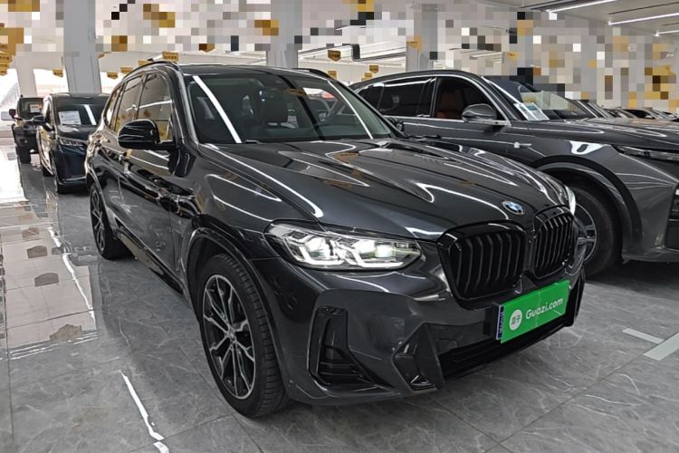 Used BMW X3 2022 xDrive30i Luxury Model M Night Sky Package Front Right 45 Deg