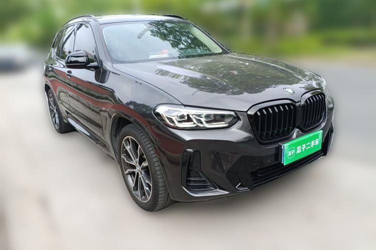 Used BMW X3 2022 xDrive30i Luxury Model M Night Sky Package Front Right 45 Deg