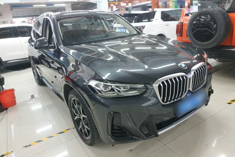 Used BMW X3 2022 Restyled xDrive25i M Sport Package Front Right 45 Deg