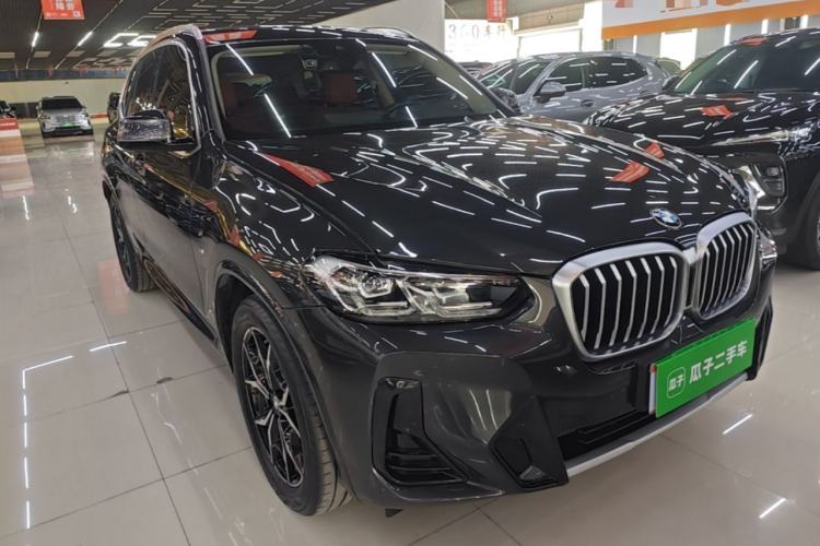 Used BMW X3 2022 Restyled xDrive25i M Sport Package Front Right 45 Deg