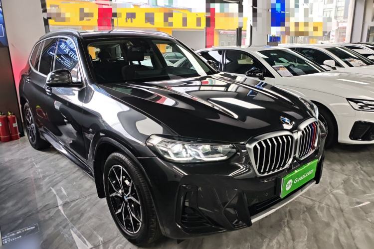 Used BMW X3 2022 Restyled xDrive25i M Sport Package Front Right 45 Deg