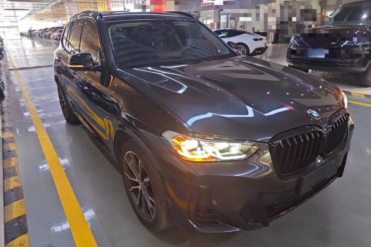 Used BMW X3 2022 xDrive30i Luxury Model M Night Sky Package Front Right 45 Deg