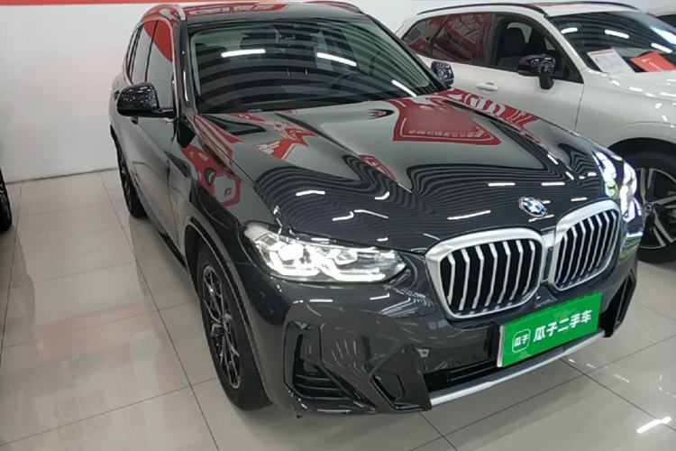 Used BMW X3 2022 Restyled xDrive25i M Sport Package Front Right 45 Deg