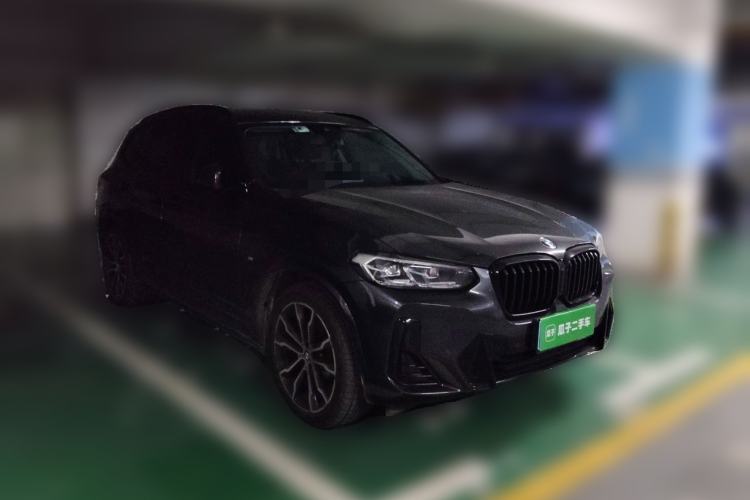 Used BMW X3 2022 xDrive30i Luxury Model M Night Sky Package Front Right 45 Deg
