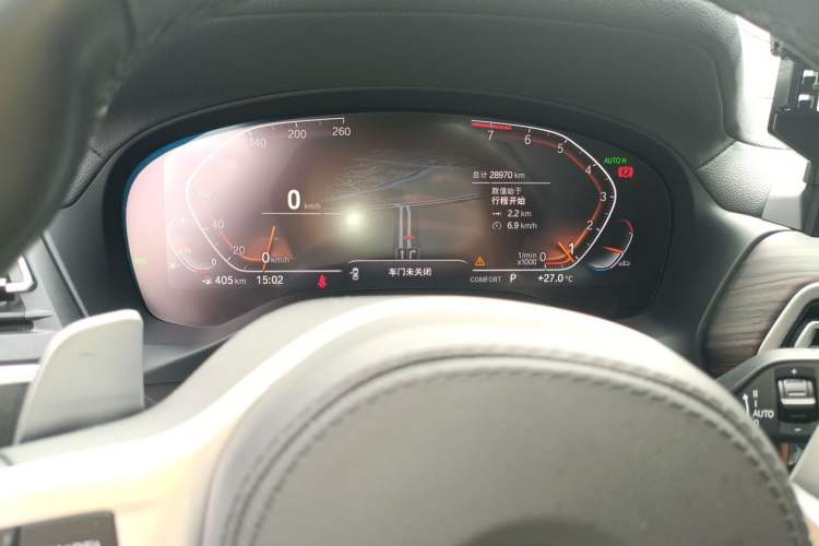 Used BMW X3 2022 xDrive30i Luxury Model M Night Sky Package Instrument Cluster