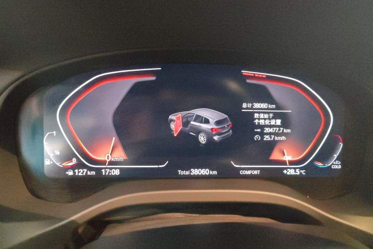 Used BMW X3 2022 xDrive30i Luxury Model M Night Sky Package Instrument Cluster