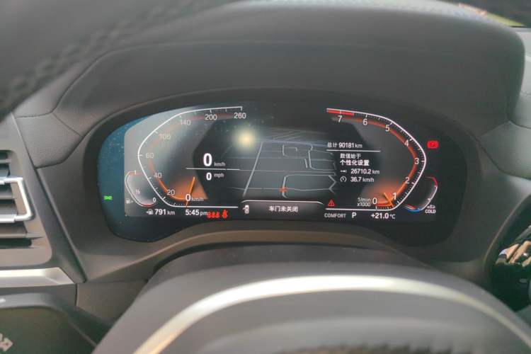 Used BMW X3 2022 xDrive25i M Sport Package Instrument Cluster
