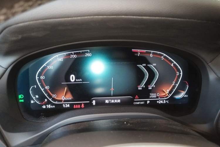 Used BMW X3 2022 Facelift xDrive30i Luxury Edition M Night Edition Package Instrument Cluster