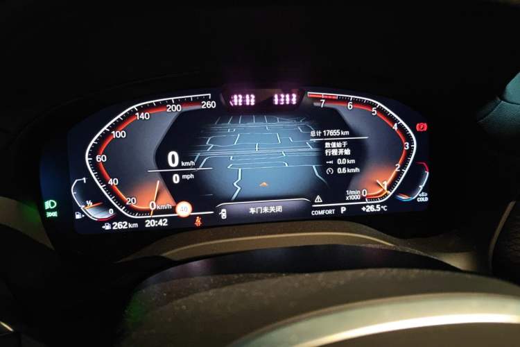Used BMW X3 2022 Restyled xDrive30i Luxury Edition M Night Sky Package Instrument Cluster