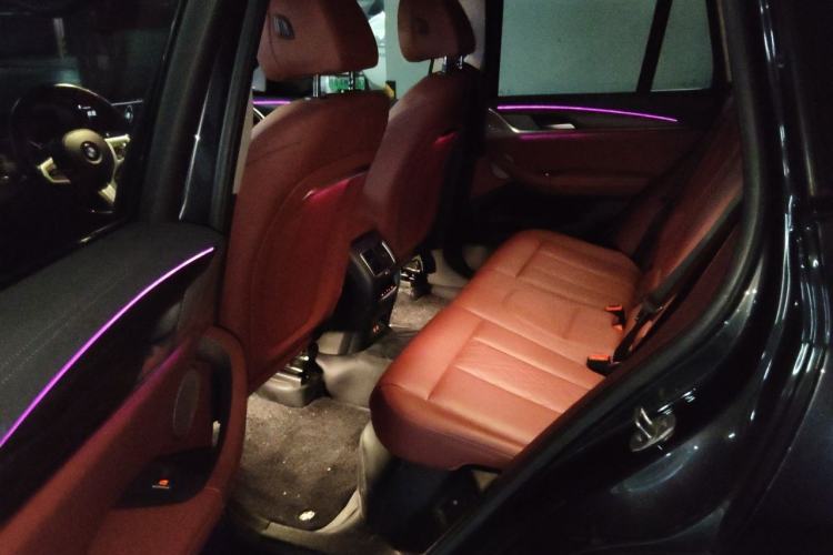 Used BMW X3 2022 xDrive30i Luxury Model M Night Sky Package Left Rear Seat