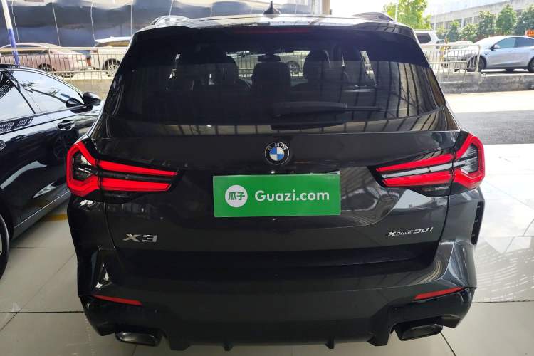 Used BMW X3 2022 xDrive30i Luxury Model M Night Sky Package Rear
