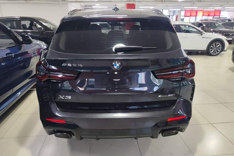 Used BMW X3 2022 Second Facelift xDrive30i Leading Edition M Night Sky Package Rear