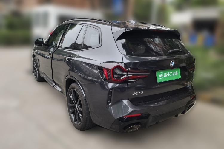 Used BMW X3 2022 Second Facelift xDrive30i Luxury Edition M Night Sky Package Rear Left 45 Deg