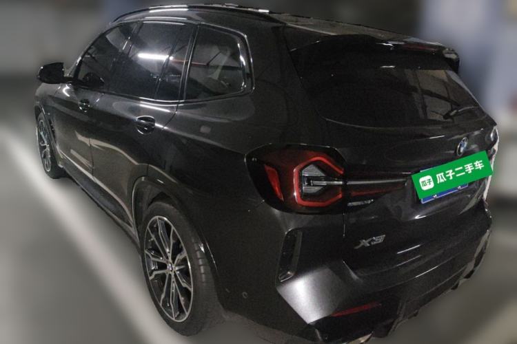 Used BMW X3 2022 xDrive30i Luxury Model M Night Sky Package Rear Left 45 Deg